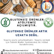 Burdur Halk Eğitim Merkezi’nde Glutensiz Ürünler Atölyesi Açıldı